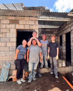 Construcction volunteer